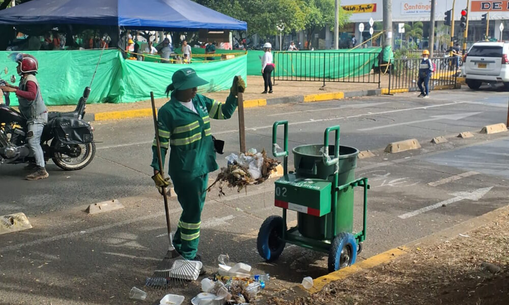 Ciudad Limpia activa equipos operativos especiales para atender zonas afectadas por terremoto en Cali-2